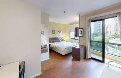 Flat disponível para locação no blue tree towers anália franco, com 27m², 1 dormitório e 1 vaga de garagem