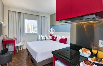 Flat disponível para venda no mercure jundiai, com 22m², 1 dormitório e 1 vaga de garagem