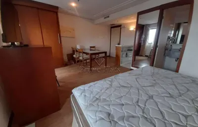 Flat disponível para venda no meliá jardim europa no itaim bibi, com 29m², 1 dormitório e 1 vaga