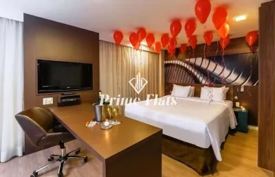 Flat disponível para venda no mercure são paulo moema times square, com 30m², 1 dormitório e 1 vaga