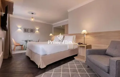 Flat disponível para venda no la residence paulista, com 42m², 1 dormitórios e 1 vaga