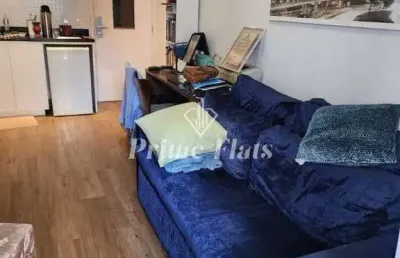 Flat disponível para venda no condomínio edifício the town flat service, com 33m², 1 dormitório e 1 vaga