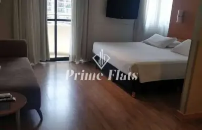 Flat disponível para venda no hotel slaviero essential são paulo ibirapuera, com 35m², 1 dormitório e 1 vaga