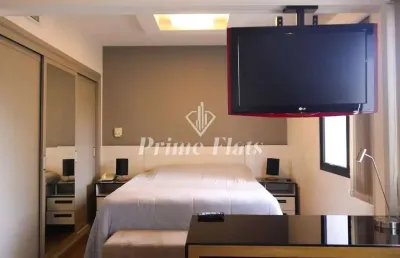 Flat disponível para venda no ninety hotel, com 33m², 1 dormitório e 1 vaga