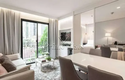 Flat disponível para venda no new life itaim, com 40m², 1 dormitório e 1 vaga