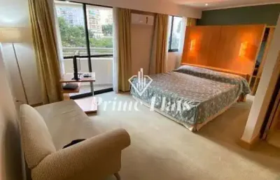 Flat disponível para venda no hotel slaviero essential são paulo ibirapuera, com 35m², 1 dormitório e 1 vaga
