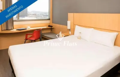 Flat disponível para venda no íbis rio porto atlântico, com 19m², 1 dormitório e 1 vaga