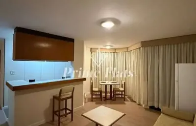 Flat disponível para locação no astron baden baden no campo belo, com 54m², 1 dormitório e 1 vaga
