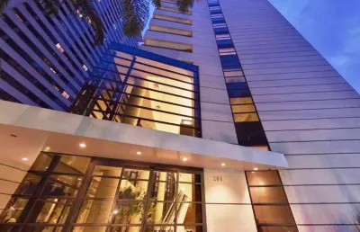 Flat disponível para locação no mercure são paulo grand plaza paulista hotel na paraíso, com 30m², 1 dormitório e 1 vaga
