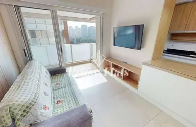 Flat disponível para locação no condomínio add nova berrini, com 33m², 1 dormitório e 1 vaga