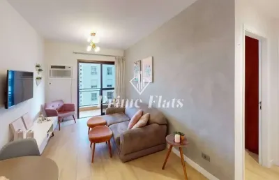 Flat disponível para venda no flat london residence service no jardim paulista, com 42m², 1 dormitório e 1 vaga de garagem