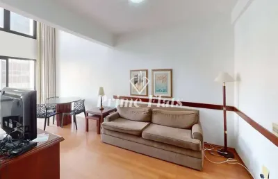 Flat disponível para locação no place vendome flat service em moema, com 52m², 1 dormitório e 1 vaga