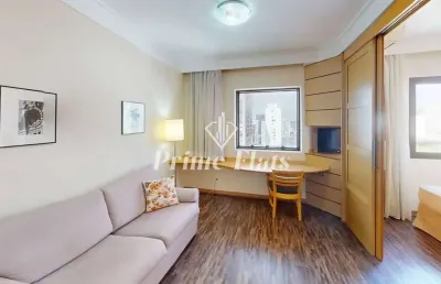 Flat disponível para venda no green place ibirapuera, com 35m², 1 dormitório e 1 vaga