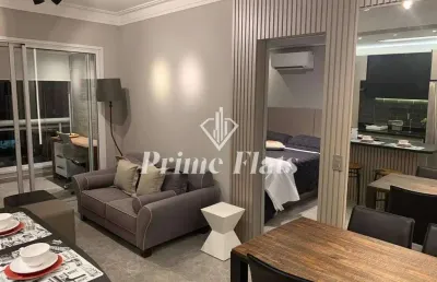 Apartamento disponível para locação no mandarim no brooklin, com 55m², 1 dormitório e 1 vaga