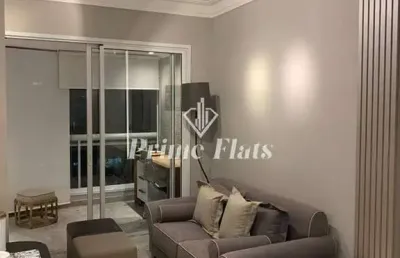 Apartamento disponível para locação no mandarim no brooklin, com 55m², 1 dormitório e 1 vaga