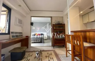 Flat disponível para venda no qi intelligence flat em moema, com 37m², 1 dormitório e 1 vaga
