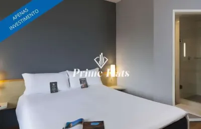 Flat disponível para venda no hotel ibis campinas, com 18m², 1 dormitório e 1 vaga