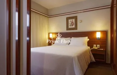 Flat disponível para venda no bristol the time hotel, com 31m², 1 dormitório e 1 vaga de garagem