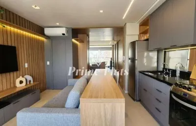 Flat disponível para venda no op art ibirapuera na vila clementino, com 55m², 1 dormitório e 1 vaga de garagem