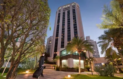 Flat disponível para locação no ninety hotel, com 33m², 1 dormitório e 1 vaga de garagem