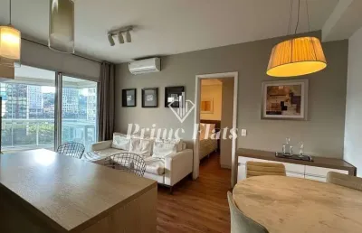 Apartamento disponível para locação no mandarim no brooklin, com 47m², 1 dormitório e 1 vaga