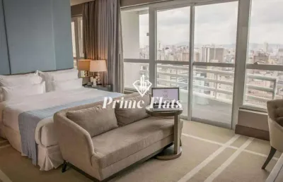 Flat disponível para venda no hotel cadoro são paulo na consolação, com 27m², 1 dormitório e 1 vaga