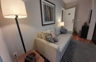 Flat disponível para locação no gran estanconfor veranda berrini, com 40m², 1 dormitório e 1 vaga