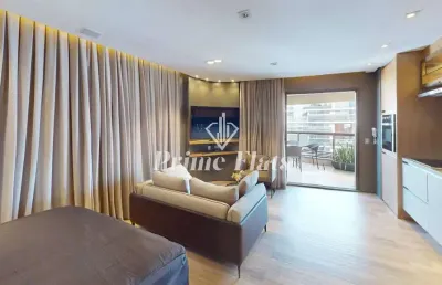 Flat disponível para locação no cyrela by pininfarina, com 49m², 1 dormitório e 1 vaga
