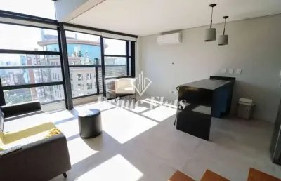 Flat disponível para locação no condomínio edifício urbano duplex na vila nova conceição, com 50m², 1 dormitório e 1 vaga de garagem