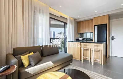 Flat disponível para venda no cyrela by pininfarina no itaim bibi, com 51m², 1 dormitório e 1 vaga