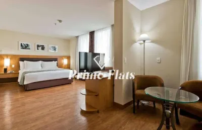 Flat disponível para venda no meliá paulista, com 27m², 1 dormitório e 1 vaga de garagem