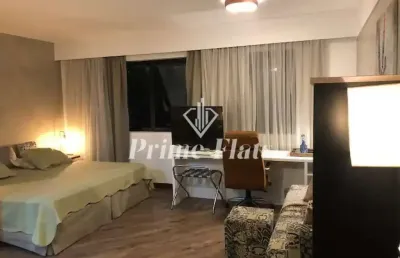 Flat disponível para locação no meliá ibirapuera, com 26m², 1 dormitório e 1 vaga de garagem