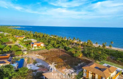 Lote frente mar em condomínio altíssimo padrão em praia do forte