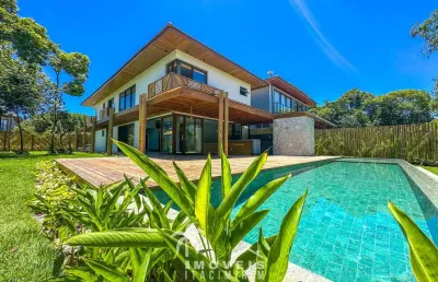 Casa à venda 5 suítes condomínio alto padrão praia do forte
