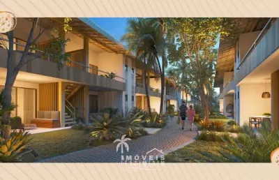Apartamento à venda em itacimirim 2 suítes em condomínio porto itacimirim