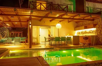 Casa à venda em condomínio em praia do forte 3 suítes