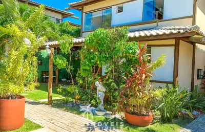 Casa duplex à venda em itacimirim 3/4 em condomínio