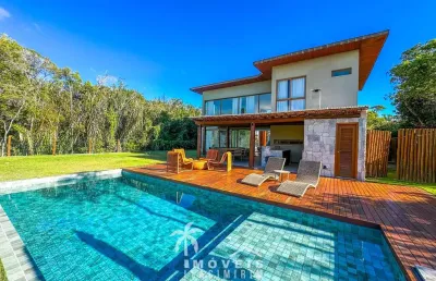 Casa à venda 4 suítes em condomínio praia do forte alto padrão