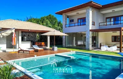 Casa à venda em praia do forte 6 suítes alto padrão