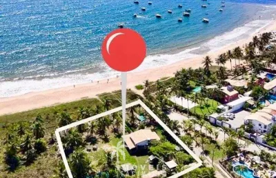Apartamento lançamento à venda 3 suítes ou 4 suítes térreo frente mar praia da espera itacimirim