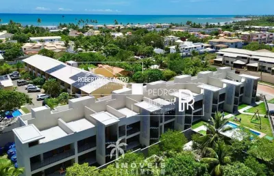Apartamento à venda 3/4 térreo na praia do surf em itacimirim