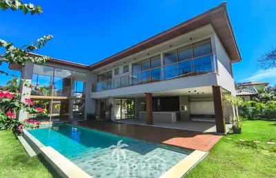 Casa à venda 5 suítes condomínio alto padrão praia do forte
