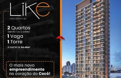 Apartamento com 2 quartos à venda na rua bento albuquerque, 756, cocó, fortaleza por r$ 728.993
