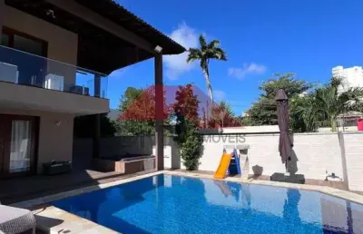 Casa em condomínio fechado com 5 quartos à venda na avenida maria alice ferraz, 1314, engenheiro luciano cavalcante, fortaleza por r$ 3.500.000