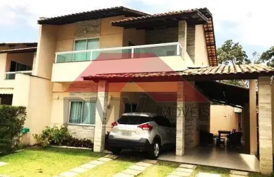Casa em condomínio fechado com 3 quartos à venda na rua melo césar, 801, cidade dos funcionários, fortaleza por r$ 1.200.000