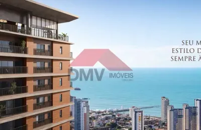 Apartamento com 3 quartos à venda na rua deputado moreira da rocha, 290, meireles, fortaleza por r$ 1.309.000