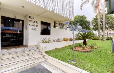 Apartamento moderno a venda, 3 quartos, 1 suíte,  andar alto,  edifício star gate, no bairro portão, curitiba.