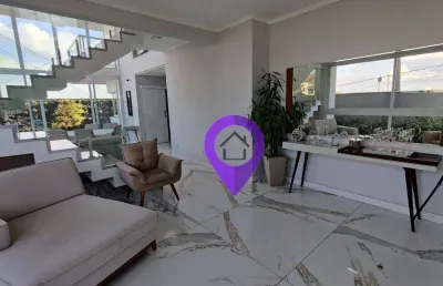 Casa à venda em santa rita, pouso alegre/mg. 350m² construídos, 3 dormitórios (1 suíte), 4 vagas, hidromassagem e área gourmet.