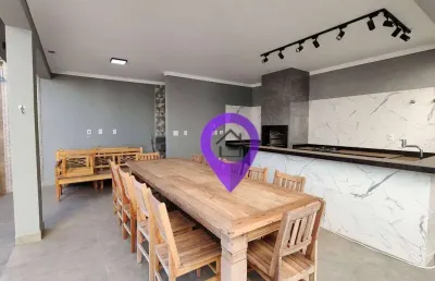Casa à venda no jardim floresta, pouso alegre/mg. 210m² construídos, 3 suítes, 3 vagas, cozinha planejada e churrasqueira. excelente localização