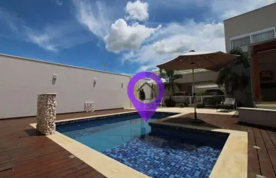 Casa autossustentável de 530m² na reserva de santa bárbara com energia solar, poço artesiano e aquecimento solar. 3 dormitórios, piscina  home theater
